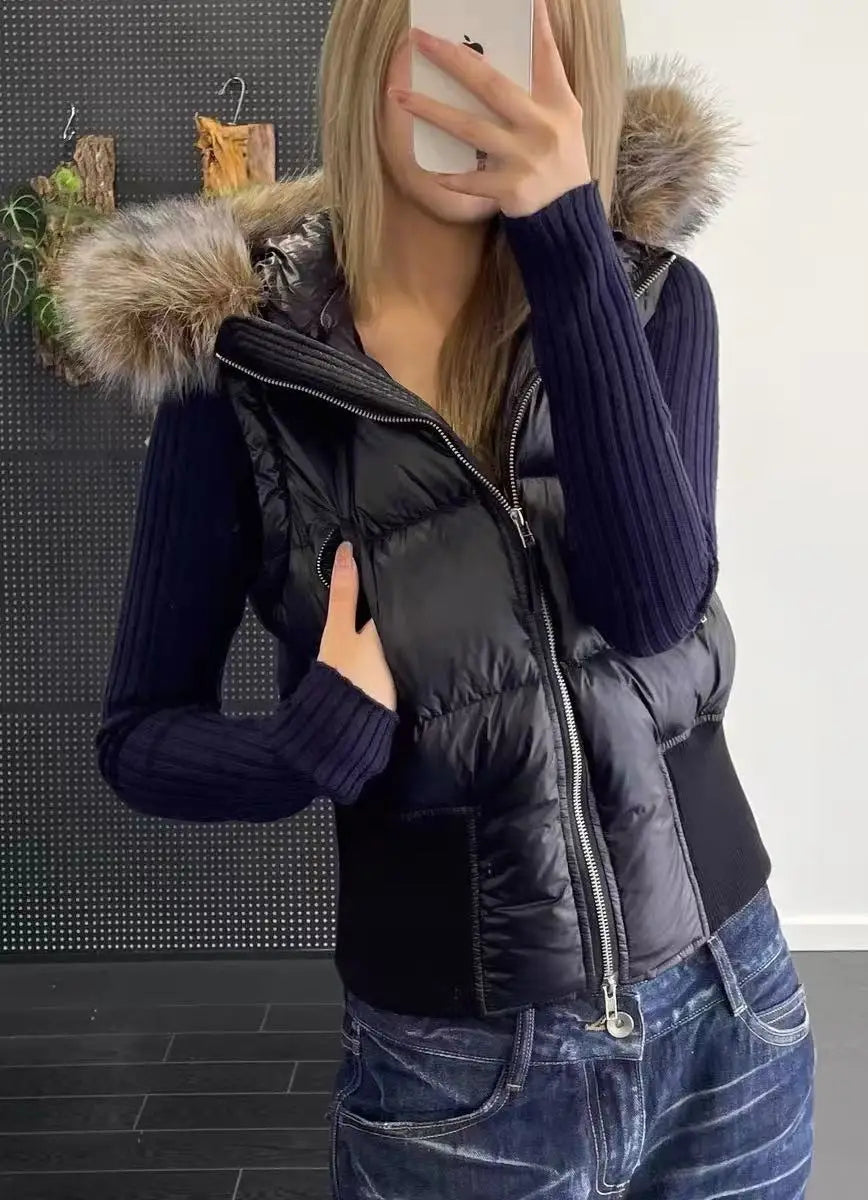 Doudoune « TrendNova Skyline Puffer » – Hiver Chic & Urbain ❄️🏙️